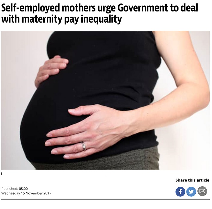 Self-employed mothers urge Government to deal with maternity pay inequality